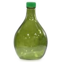 Бутыль Дамижана зеленая, 3 л