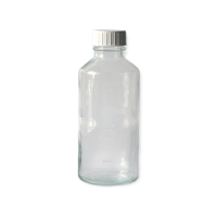 Бутыль прозрачная с делениями и винтовой крышкой, 2.5 л