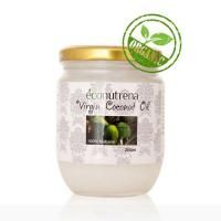 Кокосовое масло Econutrena, Х/О, органика (Virgin Coconut Oil organic), 200 мл