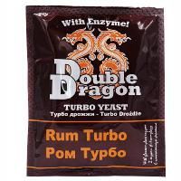Спиртовые турбо дрожжи Double Dragon Rum, 72г