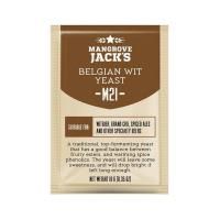 Дрожжи пивные Mangrove Jacks Belgian Wit M21, 10 г