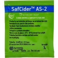 Дрожжи для сидра Fermentis SafCider AS-2, 5 г