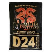 Спиртовые турбо дрожжи Double Dragon D24 Extreme