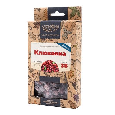 Набор Алхимия вкуса № 38 для приготовления настойки "Клюковка"