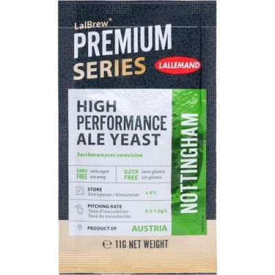 Дрожжи пивные Lallemand Nottingham High Performance Ale, 11г Дрожжи пивные Lallemand Nottingham High Performance Ale, 11г