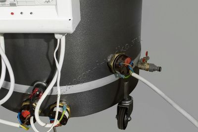 Универсальный пароводяной котёл УПВК 120литров (Без блока безопасности)