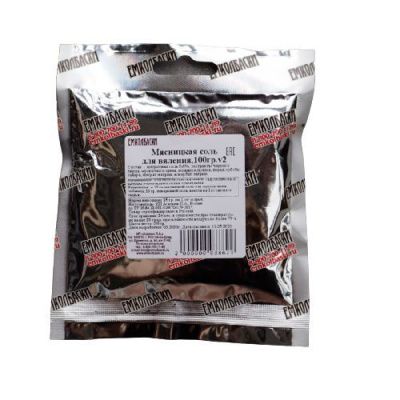 Мясницкая соль для сыровяления, 100 г Мясницкая соль для сыровяления, 100 г