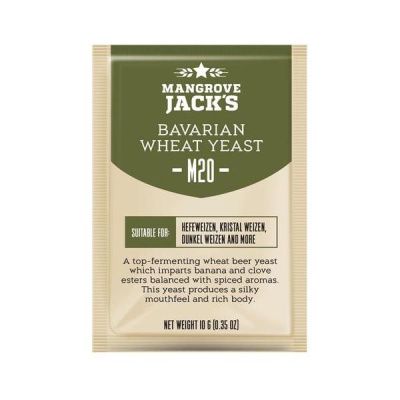 Дрожжи пивные Mangrove Jacks Bavarian Wheat M20, 10 г