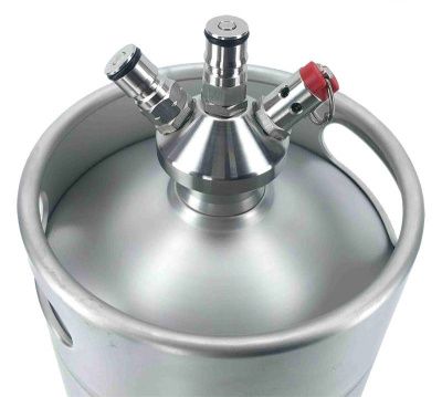 Разливочная головка для мини-кегов KegLand с фитингами Ball Lock Разливочная головка для мини-кегов KegLand с фитингами Ball Lock
