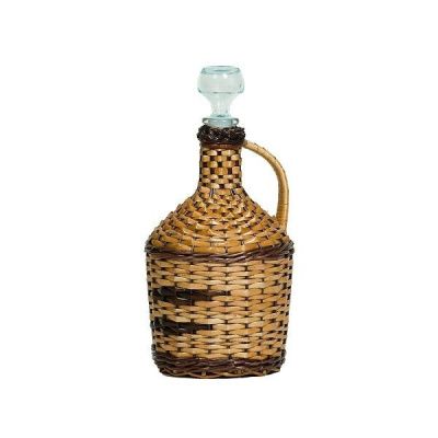 Бутылка Фуфырь 3л оплетенная лозой