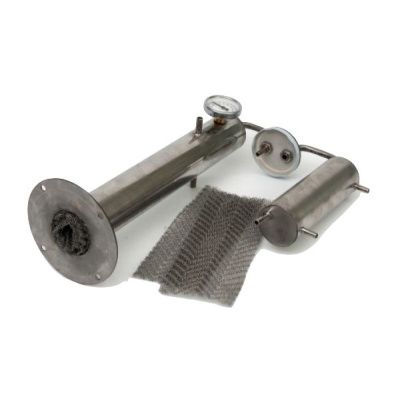 Дистиллятор фланцевый с царгой и сухопарником (ЦФБ) без куба