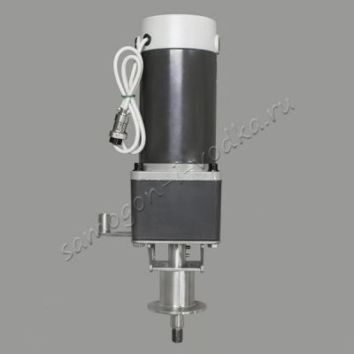 Узел вращения мешалки с мотор-редуктором 120Вт (60 об/мин, герметичный ввод)