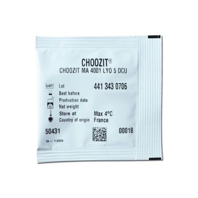 CHOOZIT MA 4001 5 DCU смешанная мезо-термофильная закваска на 100 л CHOOZIT MA 4001 5 DCU смешанная мезо-термофильная закваска на 100 л