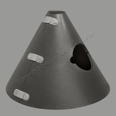 Утеплитель для универсальной конусной крышки, модель 2020 для кубов серии D400