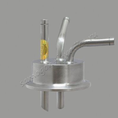 Заглушка под вакуум для приемной емкости с выходом 2.0" (DN50) v2.0