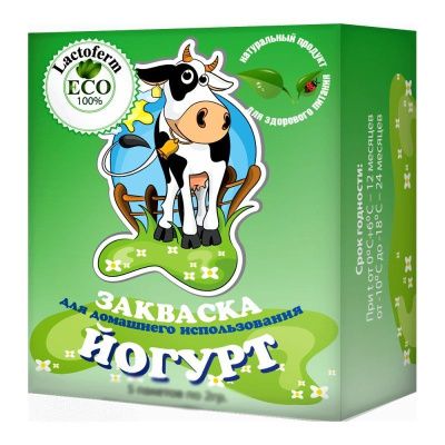 Закваска Lactoferm Йогурт, 2 гр