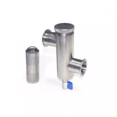 Джин-корзина с краном для слива, кламп 2"