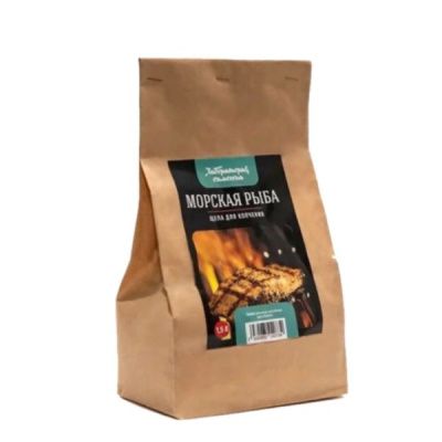 Щепа для копчения морской рыбы, 300г