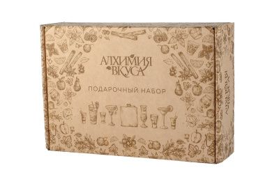 Подарочный набор Алхимия вкуса, (фляжка)