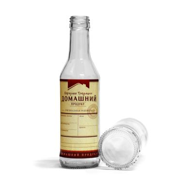 Бутылка водочная 0.25 л ГОСТ (под винтовой колпачок В28), 25 шт.