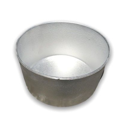 Форма для хлеба круглая из алюминия (180*155*95)