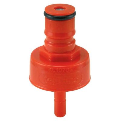 Крышка 28 мм с фитингом Ball Lock ПЛАСТИКОВАЯ Крышка 28 мм с фитингом Ball Lock ПЛАСТИКОВАЯ