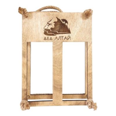 "Подарочная переноска на 2 бутылки" Подарочная серия "Подарочная переноска на 2 бутылки" Подарочная серия