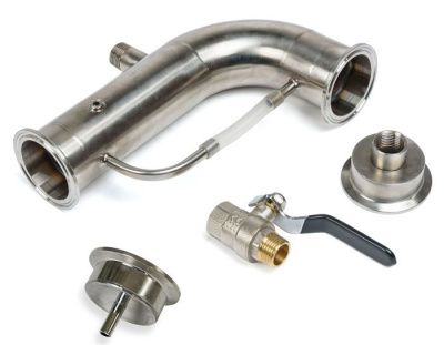 Узел отбора по пару, кламп 2"