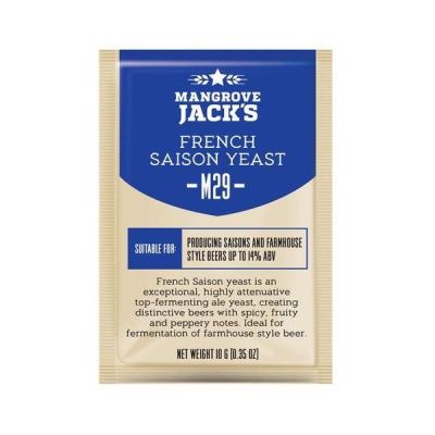 Дрожжи пивные Mangrove Jacks French Saison M29, 10 г Дрожжи пивные Mangrove Jacks French Saison M29, 10 г