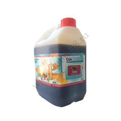 Сок концентрированный Сливовый, 5 кг Континент/МЭЛС