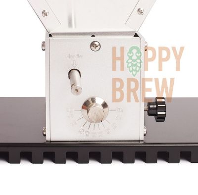 Трехвальцовая мельница для солода с бункером Hoppy Brew