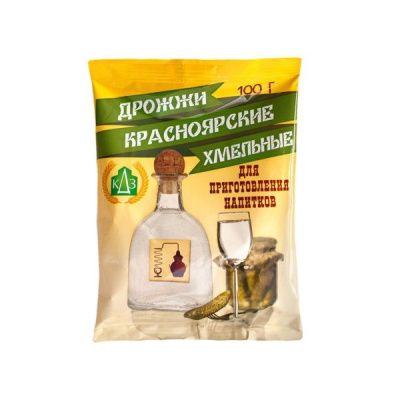 Спиртовые дрожжи Красноярские (хмельные), 100 г