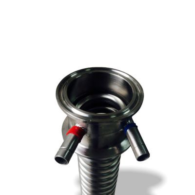 Холодильник димрота проходной 3000 Clamp (Кламп) 2"