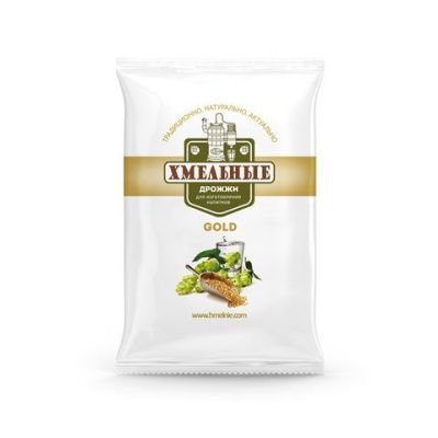 Спиртовые дрожжи Хмельные Голд (GOLD), 100 г