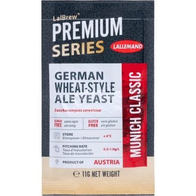 Дрожжи пивные Lallemand Munich Classic Wheat Beer, 11г Дрожжи пивные Lallemand Munich Classic Wheat Beer, 11г