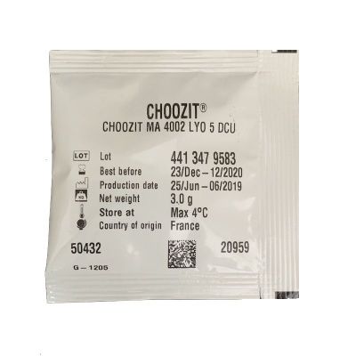 CHOOZIT MA 4002 5 DCU смешанная мезо-термофильная закваска на 100 л