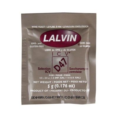 Винные дрожжи Lalvin ICV-D47, 5 г Винные дрожжи Lalvin ICV-D47, 5 г