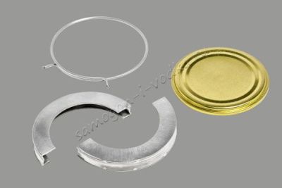 Защитный зажим на крышку СКО