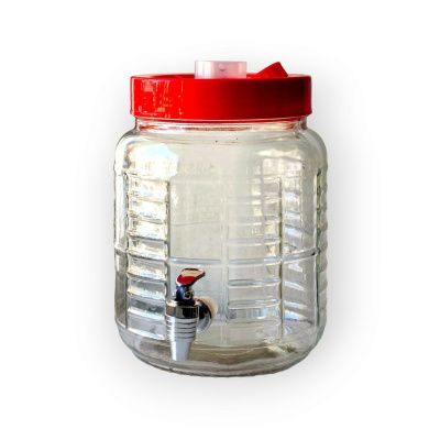 Банка универсальная с гидрозатвором 5 НЗСС с краном