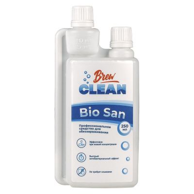 Кислотное средство с антибактериальным эффектом Brew Clean Bio San, 250 мл