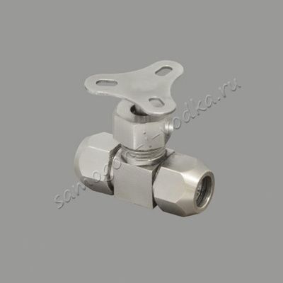 Кран игольчатый (тонкого отбора) d8мм Кран игольчатый (тонкого отбора) d8мм