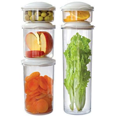 Набор вакуумных контейнеров с насосом 5+1