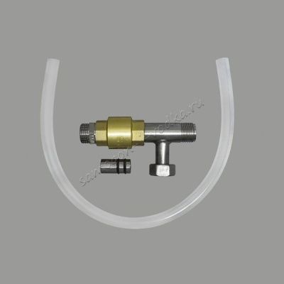 КИТ подачи пара в барботер через крышку куба