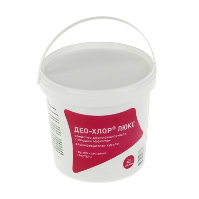 Дезинфицирующее средство Део-Хлор Люкс (10 табл.*3.4г)