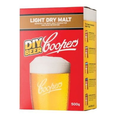 Сухой неохмеленный солодовый экстракт Coopers Light Dry Malt 0.5 кг Сухой неохмеленный солодовый экстракт Coopers Light Dry Malt 0.5 кг