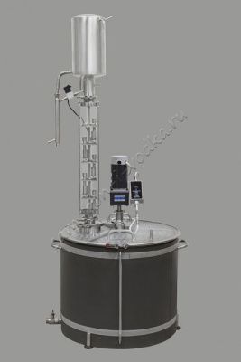 Узел вращения мешалки с мотор-редуктором 120Вт (200 об/мин, герметичный ввод)