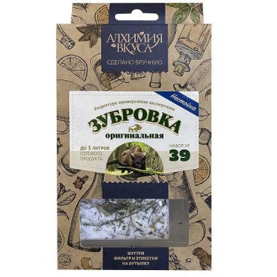 Набор Алхимия вкуса для приготовления настойки "Зубровка оригинальная"