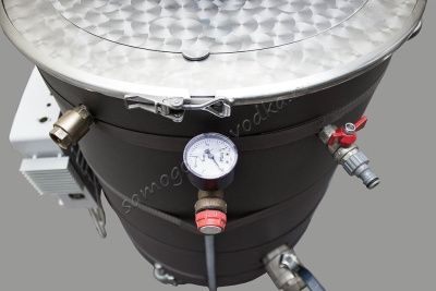 Универсальный пароводяной котёл УПВК 120литров (Без блока безопасности)