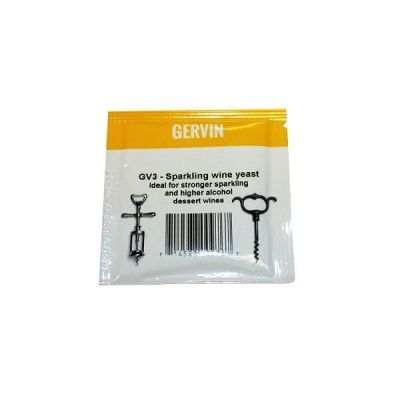 Винные дрожжи Gervin GV3 Sparkling Wine Винные дрожжи Gervin GV3 Sparkling Wine