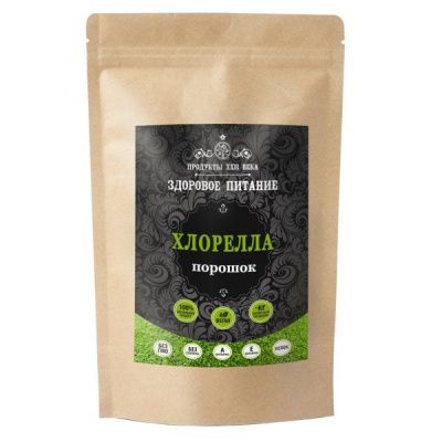 Хлорелла молотая, органика (Chlorella powder organic), 100 г
